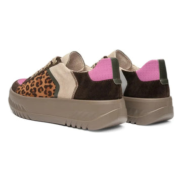 Womens Ara 46711 Monaco 2.0 Dark Brown Trainers - Dark Brown
