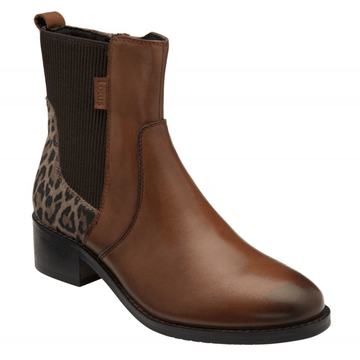 Womens Lotus Lindley Ankle Boots - Tan