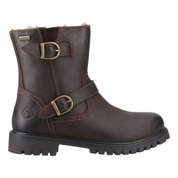 Womens Cotswold Tetbury Ankle Boots - Brown