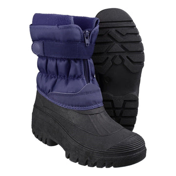 Womens Cotswold Chase Waterproof Snow Boots - Navy