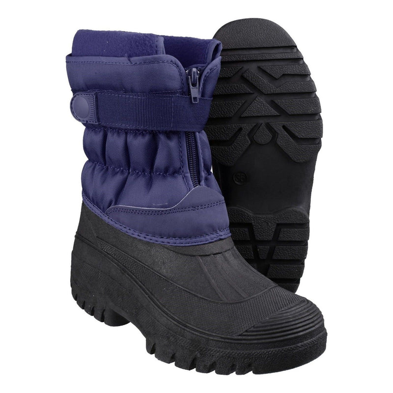 Womens Cotswold Chase Waterproof Snow Boots - Navy