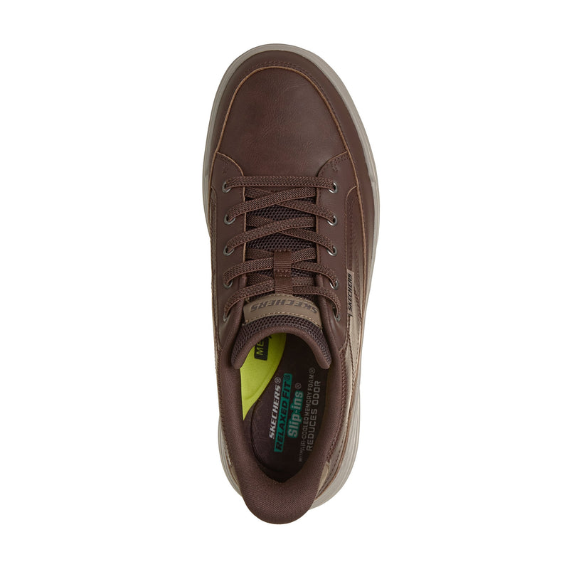 Mens Skechers 211234 Casual Slip-In Sterling Shoe - Chocolate