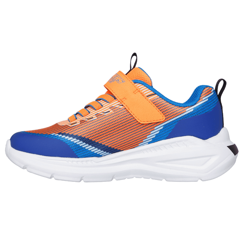 Skechers Boys S Lights Tri-Namics 2.0 Orange Multi Trainers - Orange
