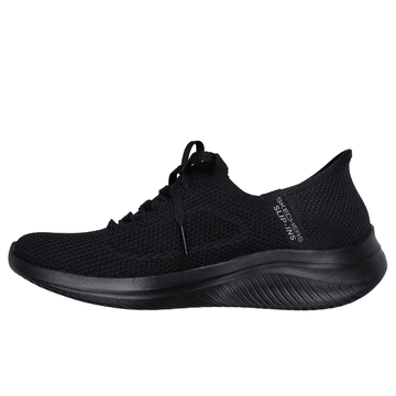 Womens Skechers Slip Ins Ultra Flex 3.0 Trainers - Black