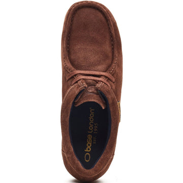 Mens Base London Koko Casual Lace-up Shoes - Brown