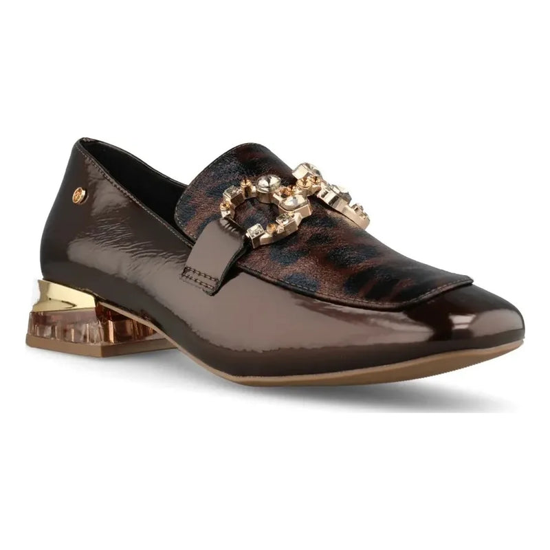 Womens Zanni & Co Hanoe Loafers - Topaz Cheetah