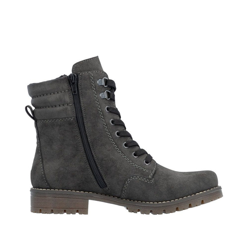 Womens Rieker 79525 Boots - Anthracite