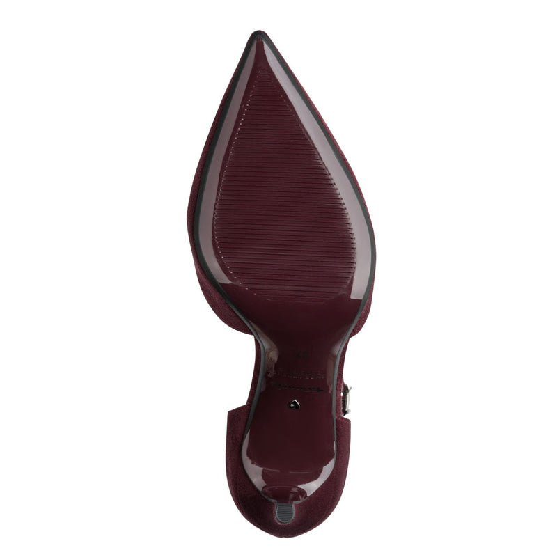 Womens Tamaris 22440 Merlot Court Shoes - Merlot