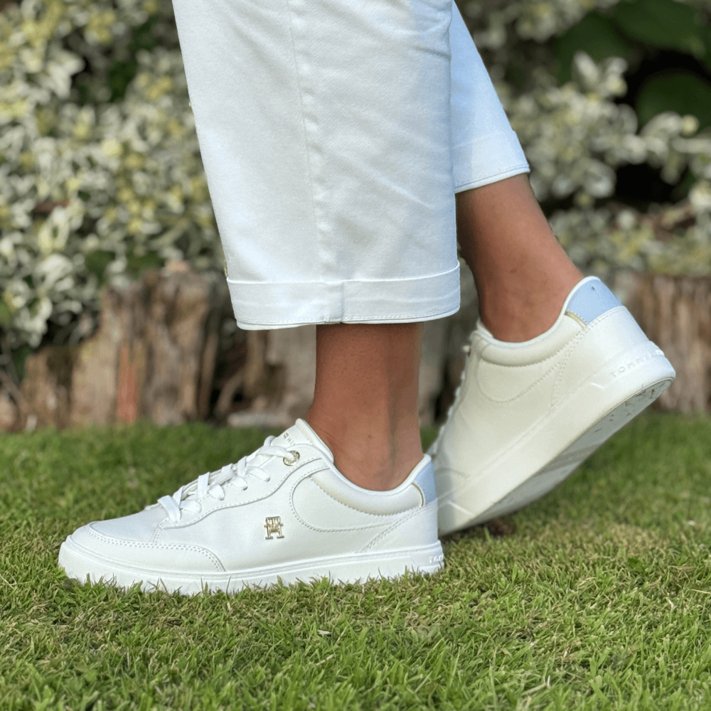 Womens Tommy Hilfiger TH Monogram Trainers