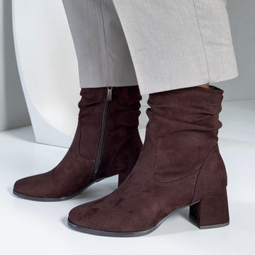 Womens Tamaris Comfort 85301 Ankle Boots - Mocca