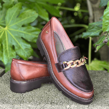 Womens Zanni & Co Daqia Loafers - Driftwood