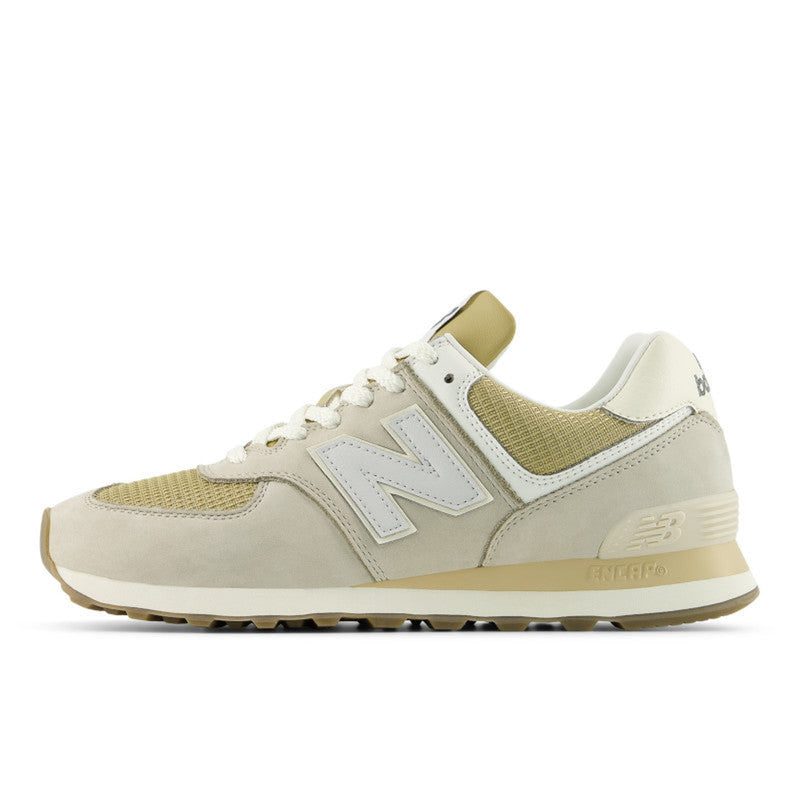 Unisex New Balance 574 Shipyard Silver Metallic Trainers - Shipyard Silver Metallic