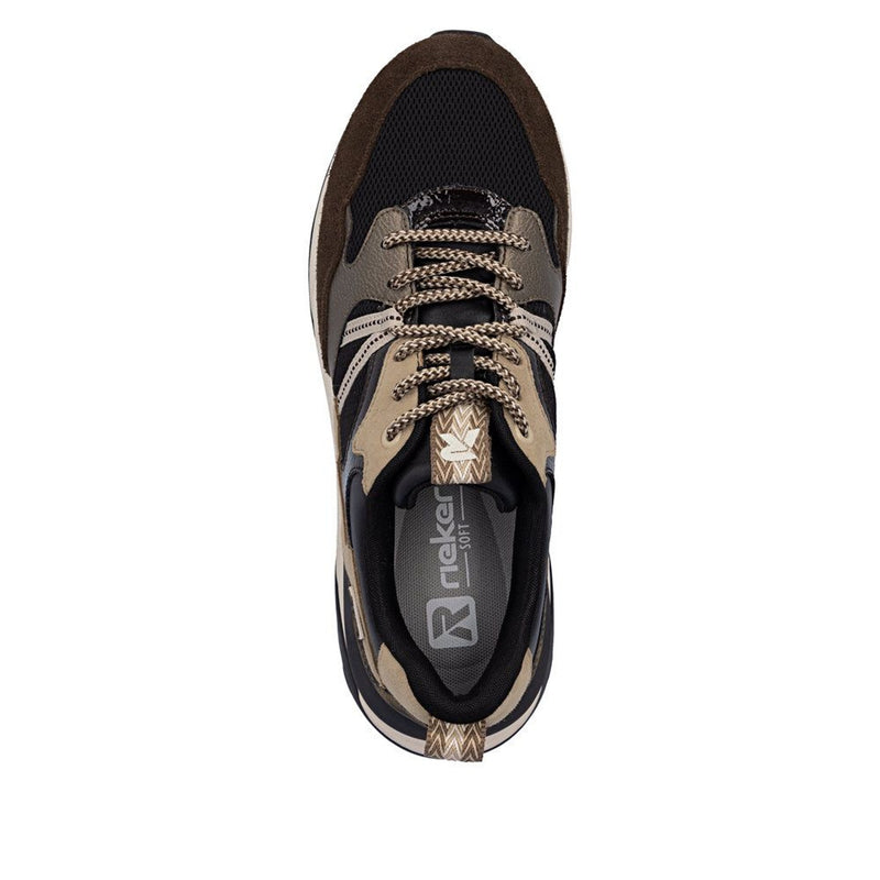 Womens Rieker W2501 Tobacco Trainers - Tobacco