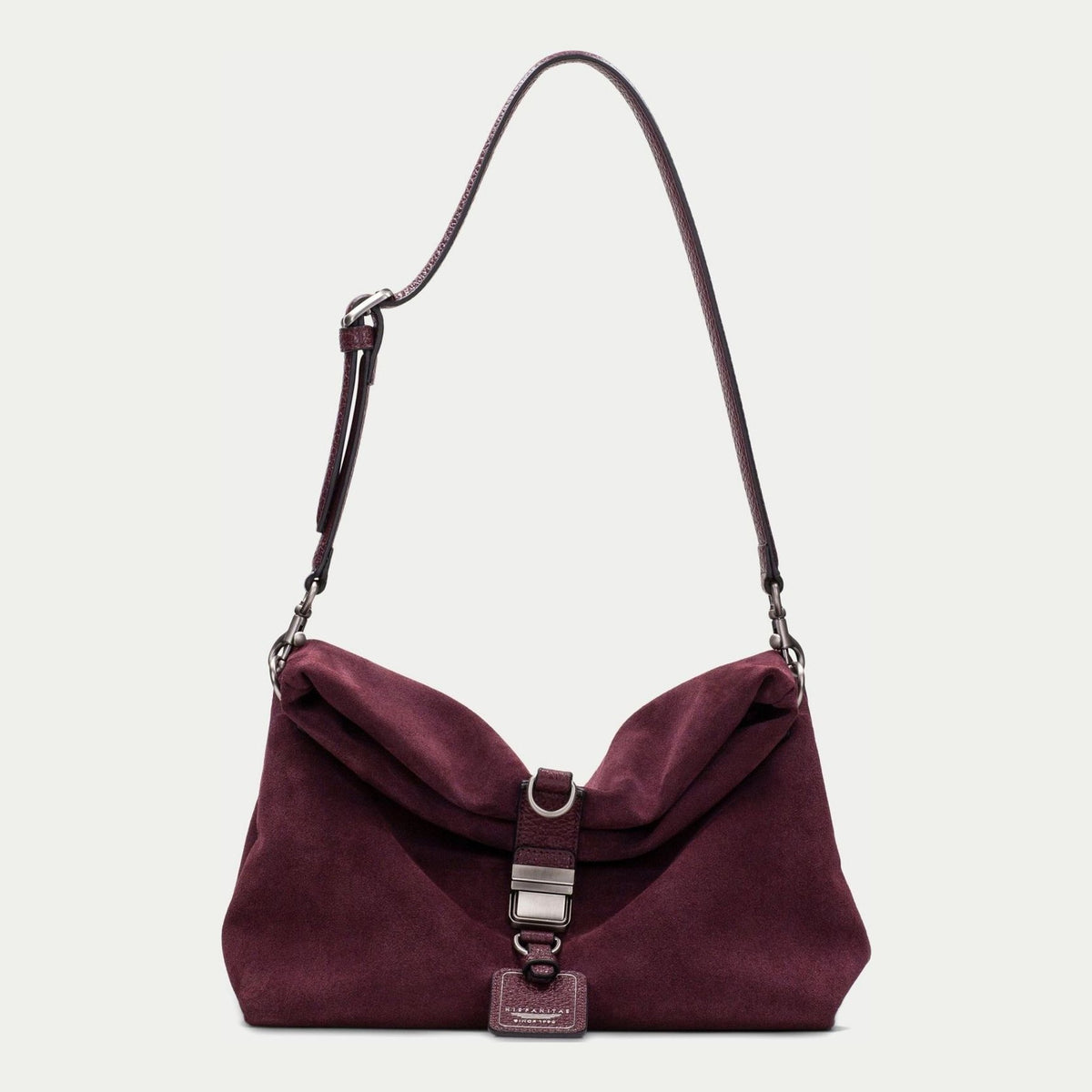 Womens Hispanitas 264948 Suede Shoulder Bag