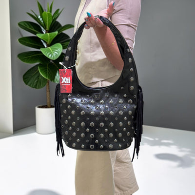Womens Xti 184698 Shoulder Bag - Black
