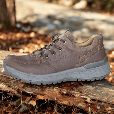 Mens Dubarry Stamford Mahogany Brown Casual Trainers - Mahogany