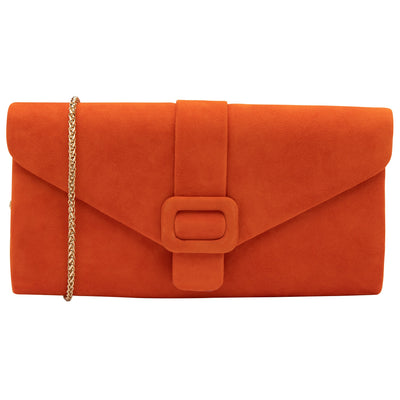 Womens Lotus ULG085 Clutch Aletta Bag - Orange