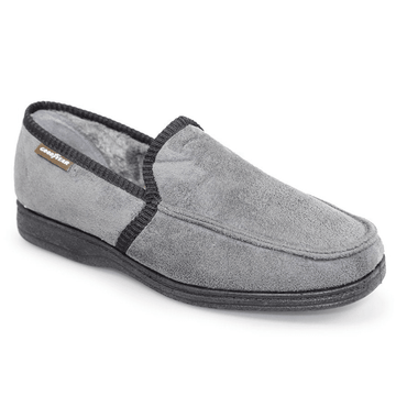 Mens Lazy Dogz Eden Slipper - Grey