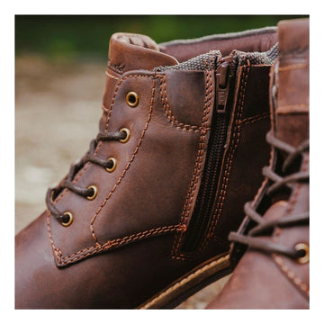 Mens Cotswold Moreton Brown Work Boots - Brown
