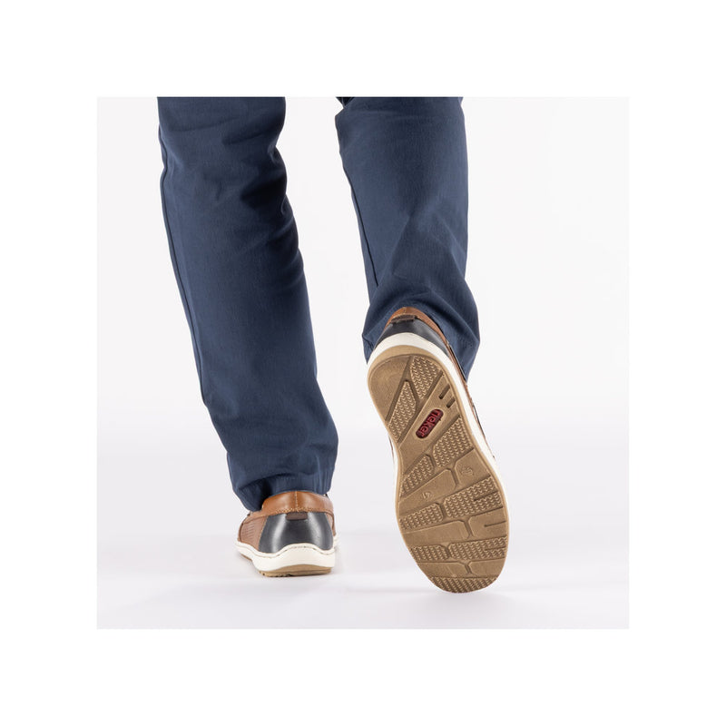 Mens Rieker 08867 Brown Flats - Brown