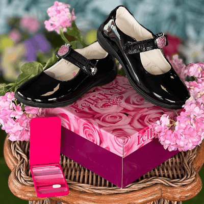 Junior Girls Lelli Kelly Fior Di Mele - Crystal Apple - Black