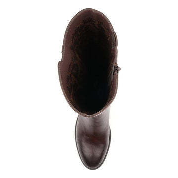 Womens Lunar Sindy Long Boots - Brown