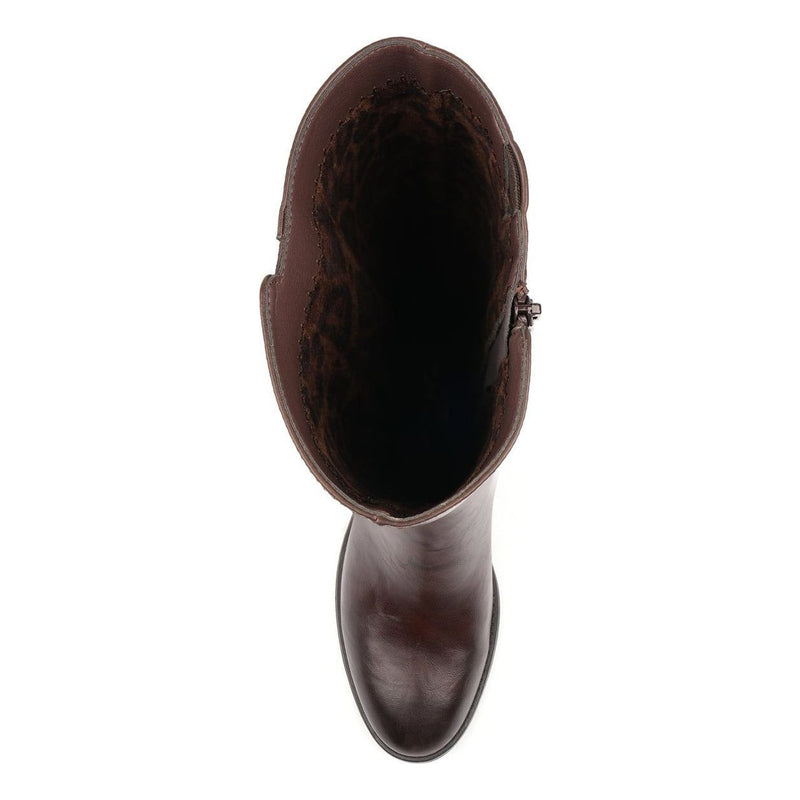 Womens Lunar Sindy Long Boots - Brown