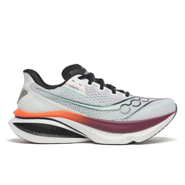 Mens Saucony S21070 White Crimson Endorphin Azura Trainers - White Crimson