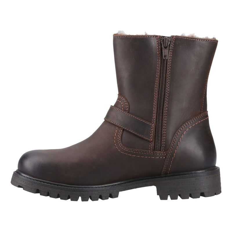 Womens Cotswold Tetbury Ankle Boots - Brown