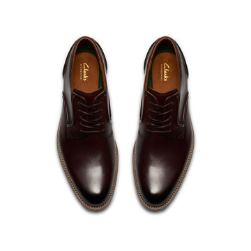 Mens Clarks Craft Remi Formal Lace-up Shoe - Brown
