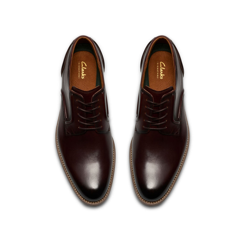 Mens Clarks Craft Remi Formal Lace-up Shoe - Brown