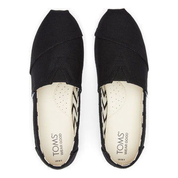 Womens Toms Alpargata Espadrilles - Black