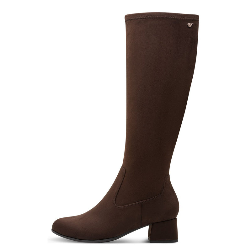 Womens Jana 25569 Long Boots - Mocca
