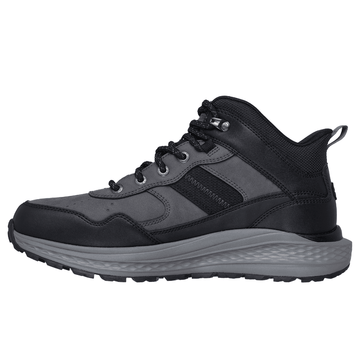 Skechers Mens Slip-ins Relaxed Fit Boots (Waterproof) - Black Grey