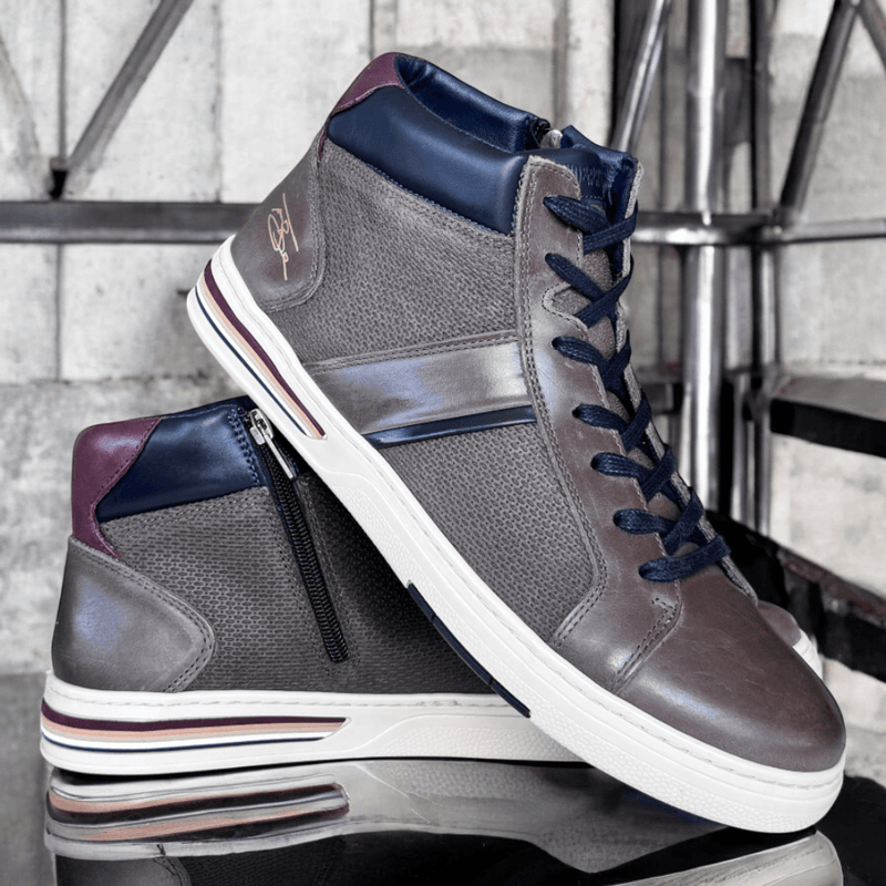 Mens Lloyd and Pryce Alemanno Shoe Boots - Slate