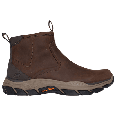 Skechers Mens Relaxed Fit: Respected Boots - Cocoa Brown