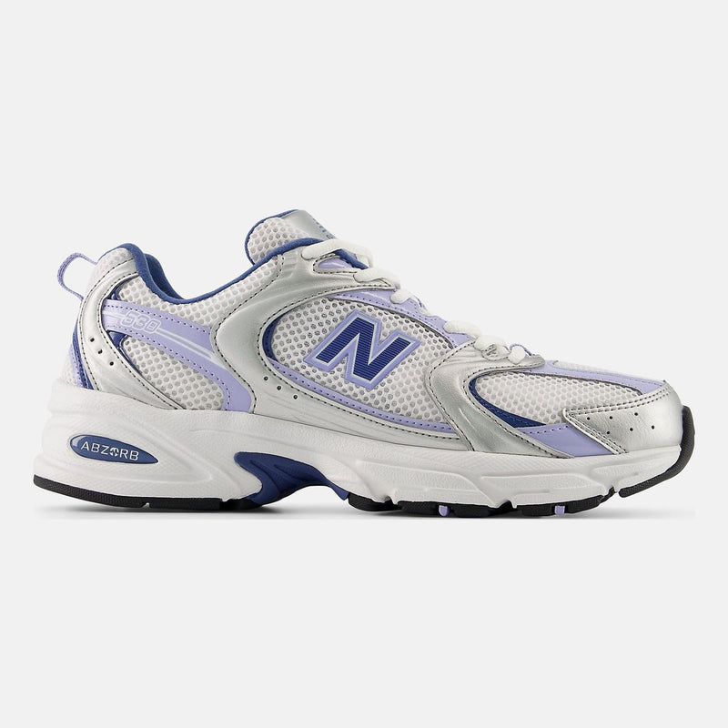 Unisex New Balance 530 Mesh Trainers - Silver Metallic