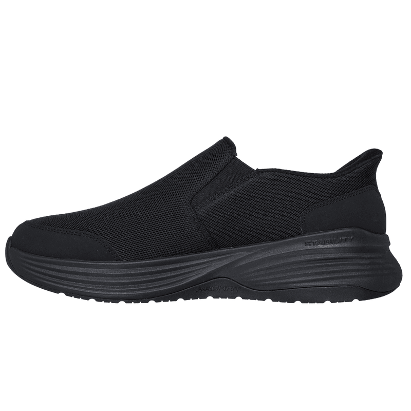Skechers Mens Slip-Ins: GOwalk Trainers - Black
