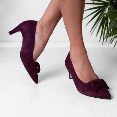 Womens Gabor 3014 Court Shoes - Mulberry