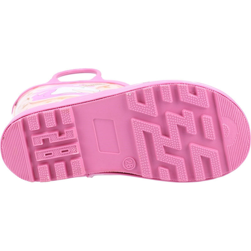 Kids Cotswold Puddle Wellingtons - Unicorn