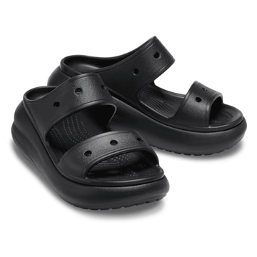 Womens Crocs Crush Sandals - Black