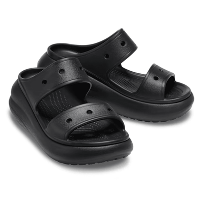 Womens Crocs Crush Sandals - Black