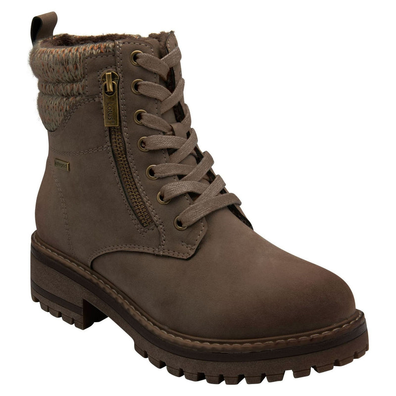 Womens Lotus Stefani ULB446 Ankle Boots - Taupe