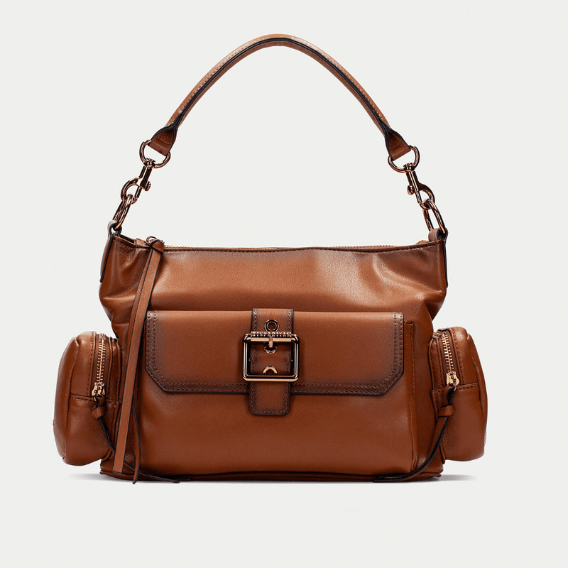 Womens Hispanitas Bolsos 254140 Handbag - Tan