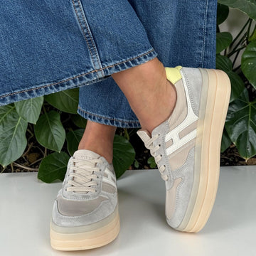 Womens Drilleys Ninety Three Whipped Trainers - Whipped