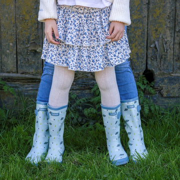 Kids Cotswold Farmyard Junior Wellingtons - Sheep