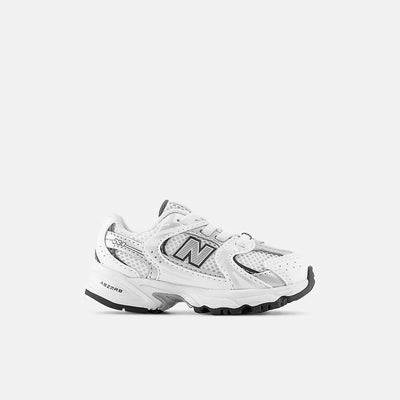 Infant Kids New Balance IZ530 White Trainers - White