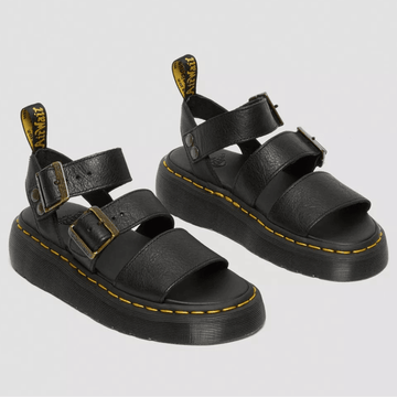 Womens Dr Martens Gryphon Quad Sandals - Black
