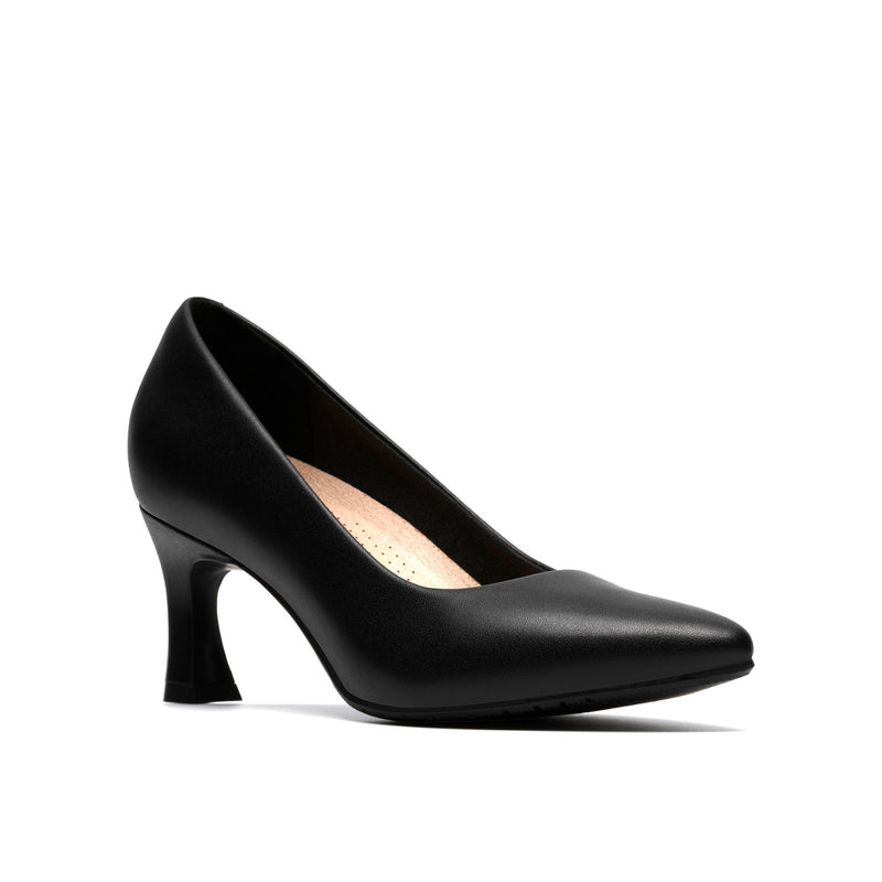 Womens Clarks Tammitha Eve Black Heels - Black