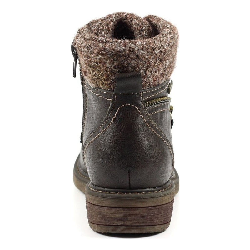 Womens Lunar Benson III Waterproof Ankle Boots - Brown